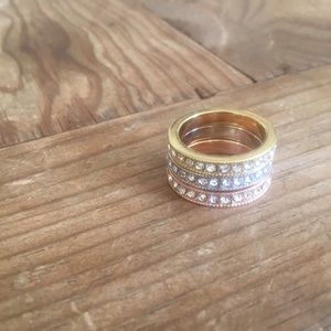 Bundle of Nadri rings 🌺 NWOT🌺
